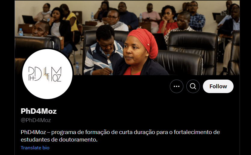 🔗 Siga o PhD4Moz nas Redes Sociais!