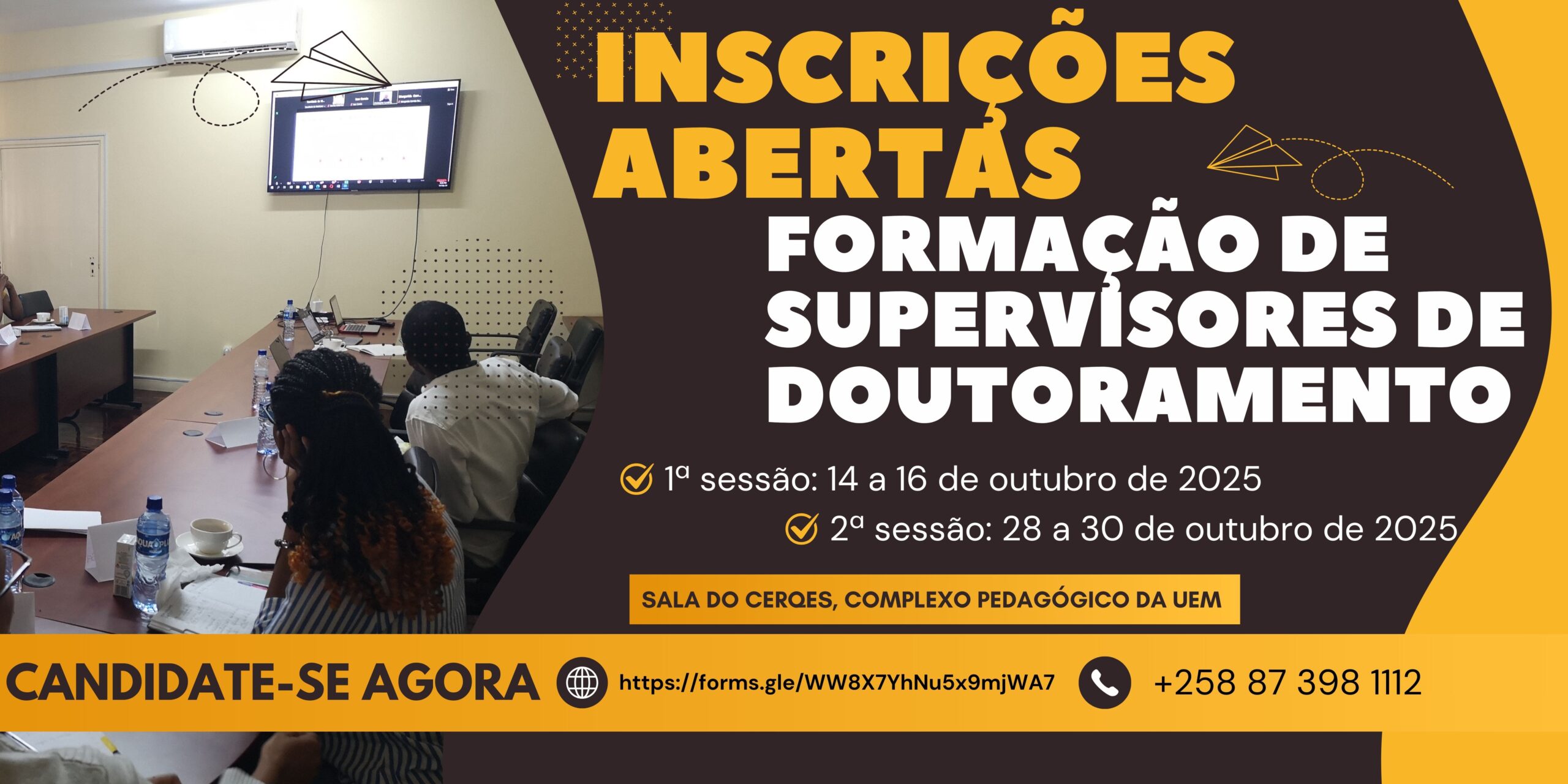 Inscrições Abertas para a Formação de Supervisores de Doutoramento